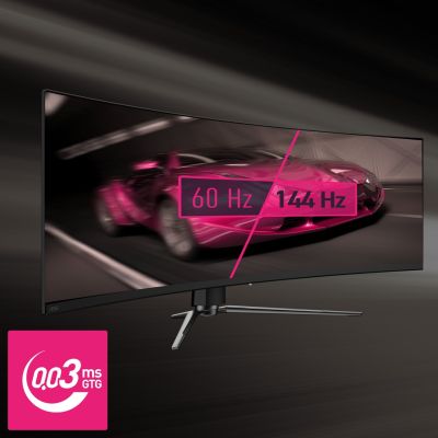 13. MSI MPG 491CQPDE QD-OLED-Computermonitor 124,5 cm (49 Zoll) 5120 x 1440 Pixel DQHD Schwarz