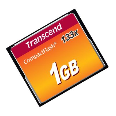 4. Transcend 1GB CF 133x CompactFlash MLC Speicherkarte