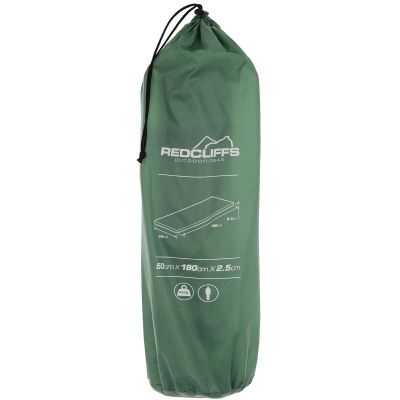 17. Selbstaufblasende Touristenmatte 180x50x2,5cm Redcliffs Green