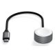 4. Satechi USB-C Schnellladekabel – USB-C-Ladekabel für Apple Watch, 5 W, 20 cm (Space Grau)