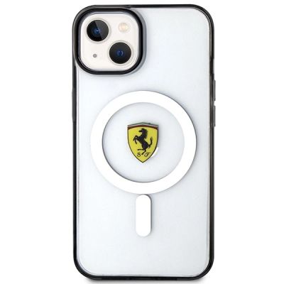 3. Ferrari FEHMP14SURKT iPhone 14 6,1" klar/transparente Hardcase Outline Magsafe