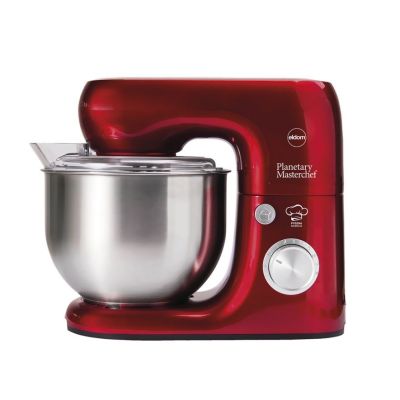 31. ELDOM WRK1250 Küchenmaschine, 800 W, mit verschiedenen Aufsätzen zum Schlagen, Mischen und Kneten, 5-Liter-Metallschüssel, 8 Geschwindigkeitsstufen + Pulsfunktion