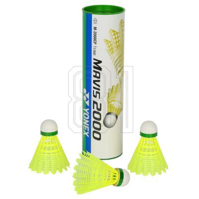4. Yonex Mavis 2000 M-2000 Badminton-Federball