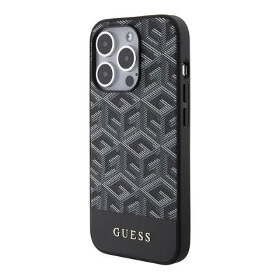 2. Guess GCube Stripes MagSafe Hülle für iPhone 15 Pro Max – Schwarz