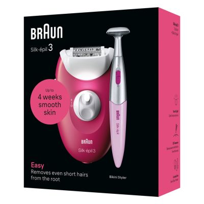 2. Braun Silk-épil 3 3-202 20 Pinzetten Blaubeere