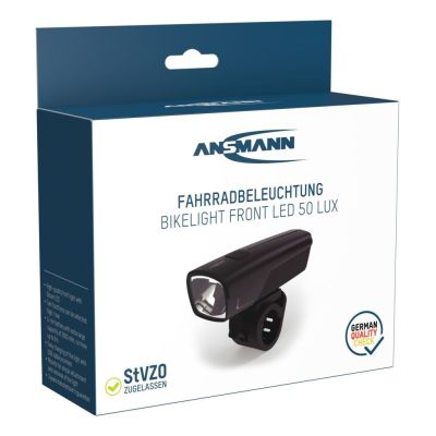 9. Ansmann 1600-0524 Fahrradlicht LED-Frontlicht 50 lm