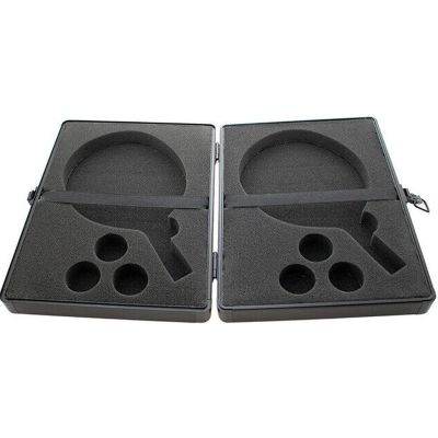 24. Schutzhülle für 2 Schläger und 3 Bälle für Tischtennis, Joola Aluminium, Schwarz