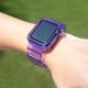 3. Silikonband Armband Armband Gehäuseband Lichtset Für Apple Watch 44mm - Lila