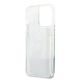 7. Guess GUHCP13LLFLSN iPhone 13 Pro / 13 6.1" grün/grüne Hardcase Flower Liquid Glitter