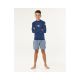 4. Lycra RIP CURL Waves Langarmshirt für Jungen, blau