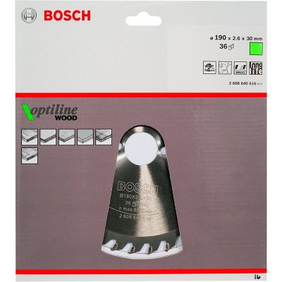 2. Bosch ?2608640616 Kreissägeblatt 19 cm 1 Stück.