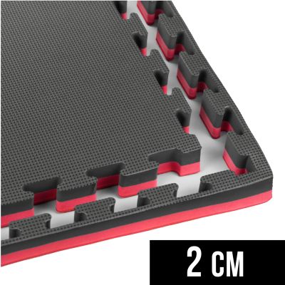 17. Gymnastikmatte mit Sicherheitszertifikat - Puzzle 1x1m - Tatami 2 cm