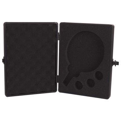 10. Joola Aluminium-Schutzhülle für Tischtennisschläger und 3 Bälle, schwarz