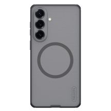 Nillkin Super Frosted Shield Pro Magnetische Hülle, kompatibel mit MagSafe für Samsung Galaxy S26+ - Transparent Schwarz