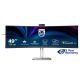 32. Philips 49B2U6903CH/00 Computermonitor 124,5 cm (49") 5120 x 1440 px Dual QHD LCD Grau