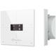 Grenton Smart Panel / 4 Touchfelder / OLED-Display / TF-Bus / weiße Glasfront