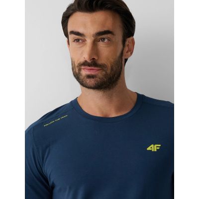 6. Trekking-T-Shirt für Herren aus Bambusfaser 4F 4FRAW26TFTSM2686-32S