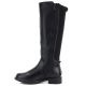 3. Damen-Lederstiefel mit elastischem Schaft, schwarz, Campbell JE19489