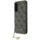 Guess 4G Charms Collection Hülle für Samsung Galaxy A36 Braun
