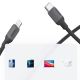6. Ugreen US387 Lightning – USB-C MFI PD-Kabel 20 W 480 Mbit/s 1 m – Schwarz