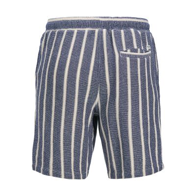 2. Jack&Jones kurze Jogginghose JPSTJAIDEN COBA STRIPE JOG SHORTS REG SN 12274413 OCEAN CAVERN