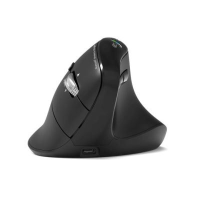 5. Port Designs 910204 Universalmaus für Rechtshänder, kabellos (RF) + Bluetooth, optisch, 4800 DPI