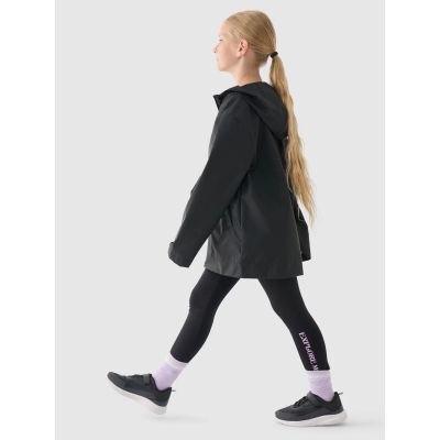 5. Kinder-Übergangsregenmantel mit Gummibeschichtung 4F Junior 4FJWSS24TJACU217-20S