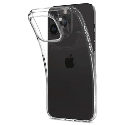 8. Spigen Crystal Flex Hülle für iPhone 15 Pro Max – transparent