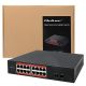 9. Qoltec Netzwerk-Switch Gigabit Ethernet | 16x RJ45 | 2x SFP | 1000 Mbit/s