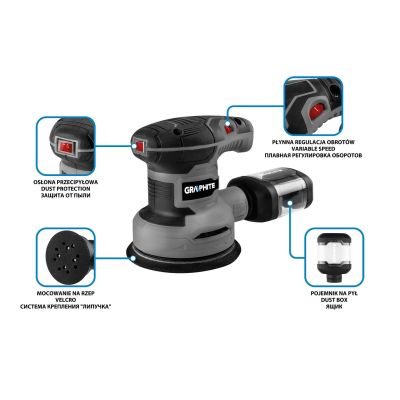 3. Graphite 59G348 Bodenpoliermaschine/Schleifmaschine