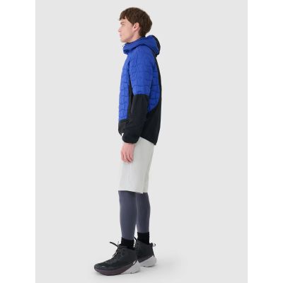 4. 4F Herren-Trekkingjacke mit Primaloft-Daunenfüllung, schwarz, 4FWSS25TTJAM697-36S