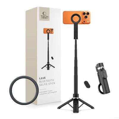 Tech-Protect L11S MagSafe Selfie-Stick – Schwarz