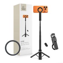 Tech-Protect L11S MagSafe Selfie-Stick – Schwarz