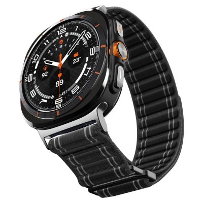 2. Spigen WBF0 Armband für Samsung Galaxy Watch Ultra 47 mm – Schwarz