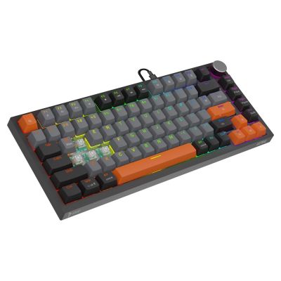 8. SAVIO MAGNETISCHE TASTATUR ASTRAL SCHWARZ OUTEMU WEISS JADE RGB 3 TASTENKAPPEN FARBEN