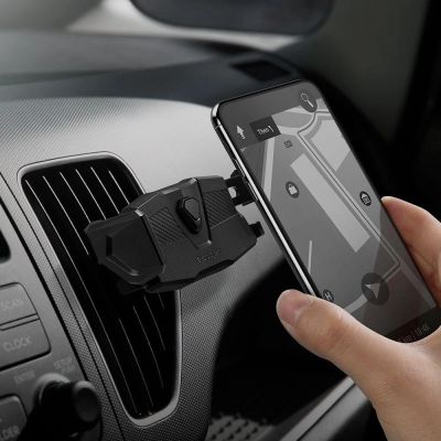 8. Spigen Click.R Halter für Auto-Lüftungsschlitze – Schwarz