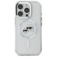 3. Karl Lagerfeld IML Metal Karl&Choupette Head MagSafe Hülle für iPhone 16 Pro - Weiß