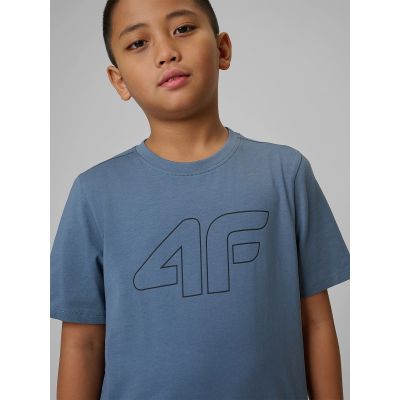 3. Normales bedrucktes Jungen-T-Shirt 4F 4FJRSS26TTSHM3599-10S