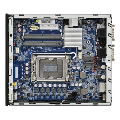 9. Shuttle DH770 Barebone-PC, 1,35 l, Schwarz, Intel H770, LGA 1700