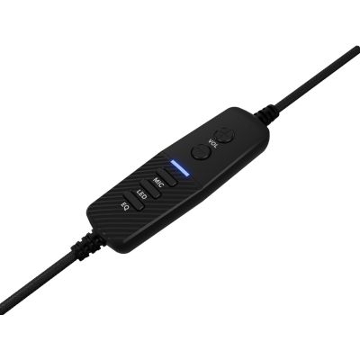 9. GENESIS NSG-2169 Kabelgebundenes Gaming-Headset mit Kopfbügel, USB Typ-A, Schwarz