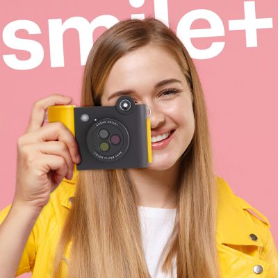 3. Kodak Smile+ 50,8 x 76,2 mm Schwarz, Gelb