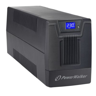 6. POWER WALKER UPS LINE-IN VI 2000 SCL (4X SCHUKO 230V, RJ11/45 IN/OUT, USB, LCD)