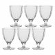 Set mit 6 Amami-Gläsern – Klar, 300 ml
