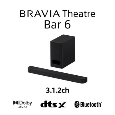 2. Sony HTB600.CEL Soundbar 3.1.2 Kanäle 350W Bluetooth 5.3 Dolby Atmos Schwarz