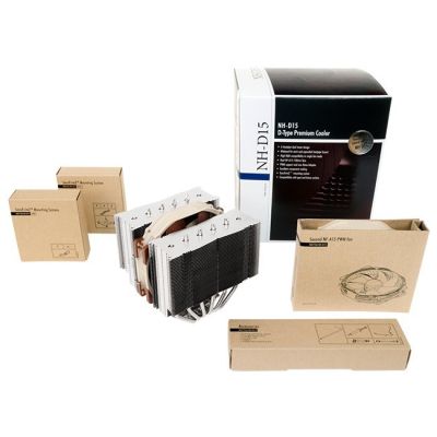 4. CPU-Kühler NOCTUA NH-D15 2 x 140 mm AMD, Intel
