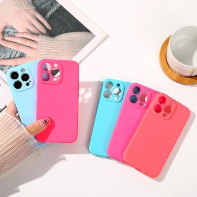 13. Silikonhülle für Samsung Galaxy A14 5G / Galaxy A14 Silikonhülle grün