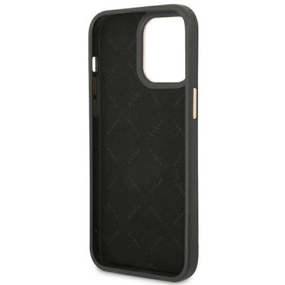 7. Guess GUHCP14XHG4SHK iPhone 14 Pro Max 6,7 "schwarz / schwarze Hartschale 4G Vintage Gold Logo