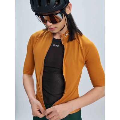 5. Radtrikot POC M's Thermal Lite, braun