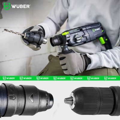 6. Bohrhammer mit 4-J-Schlagenergie, 2500 W, W28920 WUBER