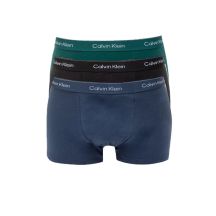 Calvin Klein Herren-Boxershorts Relaxed 3er-Pack, modische Baumwolle, grün, grau, marineblau